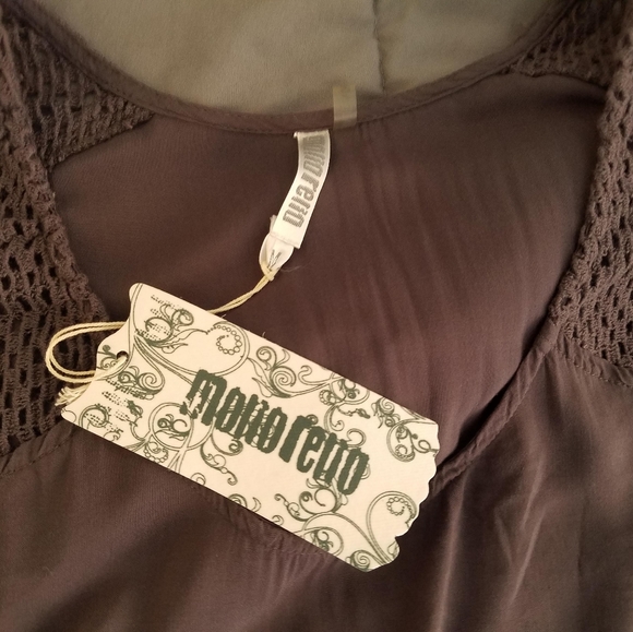 Monoreno Crochet Detail Long Sleeve Dress - Picture 6 of 8